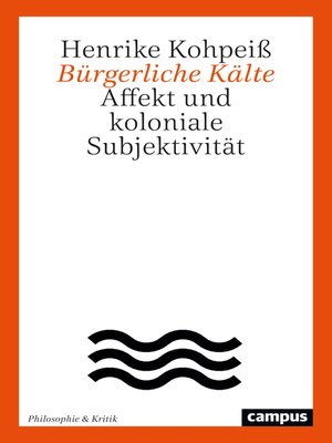 cover image of Bürgerliche Kälte